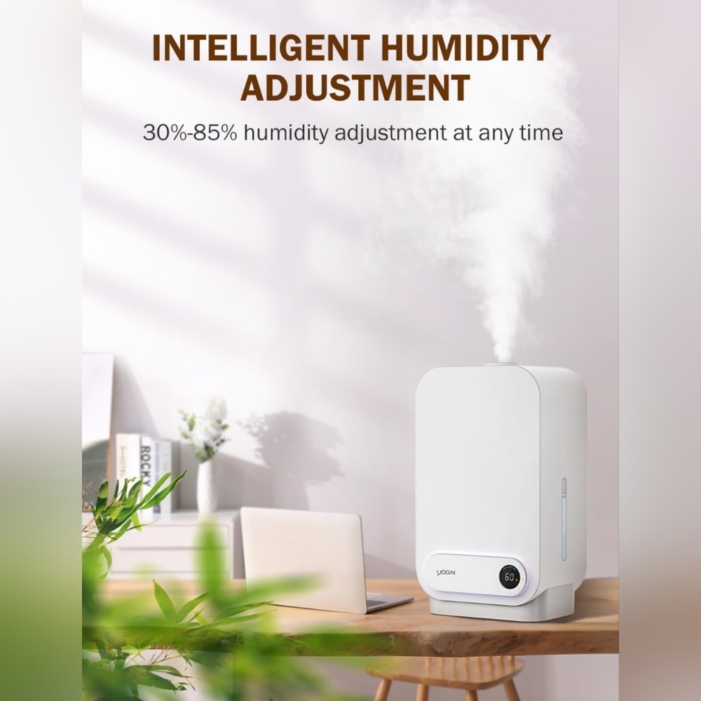 YOGIN humidifiers for Bedroom, 5L Ultrasonic Cool Mist Humidifiers for Home